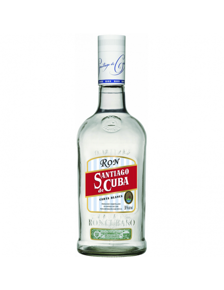 White Rum Santiago de Cuba Carta Blanca, 38% alc., 0.7L, Cuba