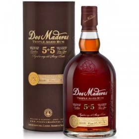 Black Rum Dos Maderas 5+5 + box, 10 years, 40% alc., 0.7L, Spain