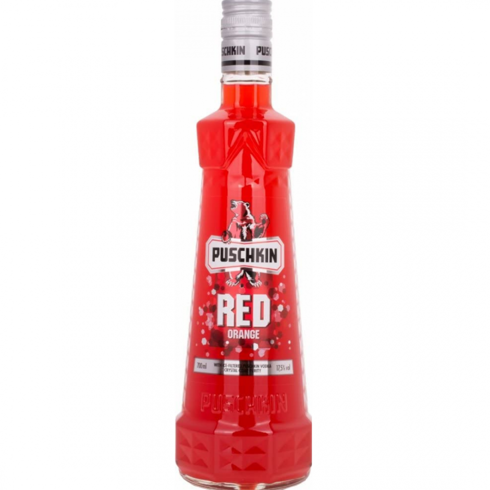 Vodca Puschkin Red Orange 0.7L, 17.5% alc., Germania