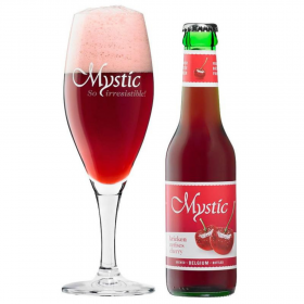 Bere rosie Mystic Kriek, 3.5% alc., 0.25L, Belgia