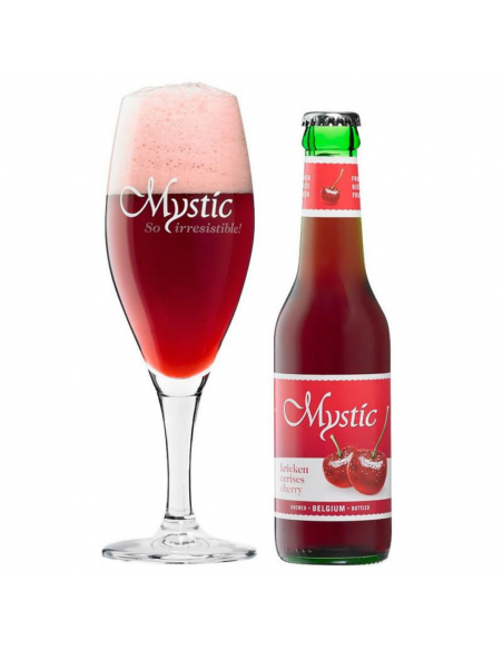 Bere rosie Mystic Kriek, 3.5% alc., 0.25L, Belgia