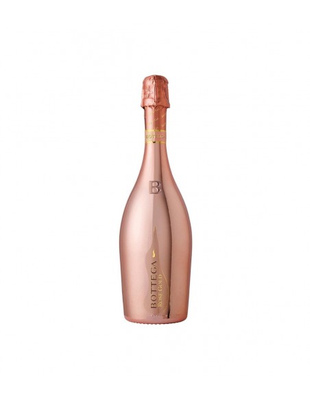 Vin spumant roze Pinot Noir, Bottega Rose Gold Brut, 0.75L, 11.5% alc., Italia