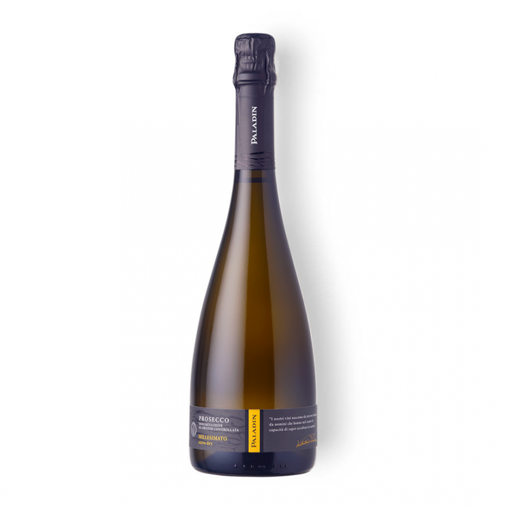 Vin prosecco alb Glera, Paladin DOC Millesimato Extra Dry 2020, 1.5L, 11%, Italia