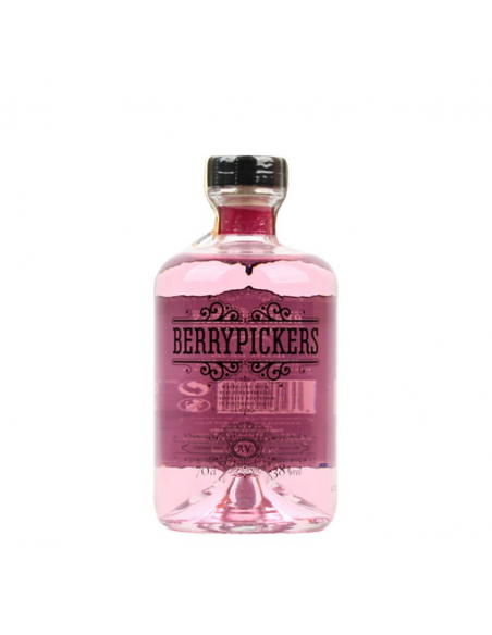 Gin Berry Pickers Strawberry Premium, 38% alc., 0.7L, Spania