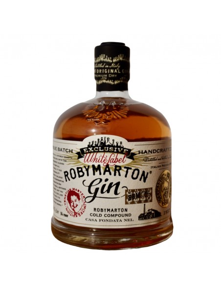 Gin Roby Marton Exclusive White Label, 47% alc., 0.7L, Italia