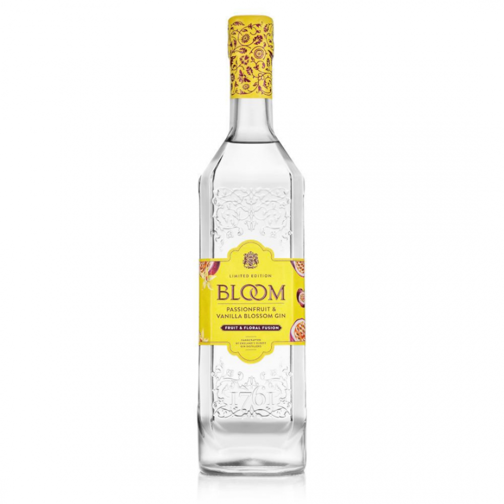 Gin Bloom Passionfruit & Vanilla Blossom, 40% alc., 0.7L, Anglia