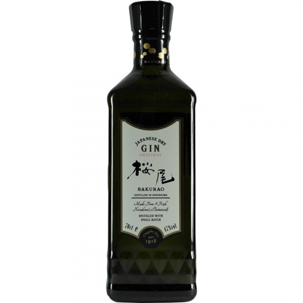 Gin Sakurao Original, 47% alc., 0.7L, Japonia