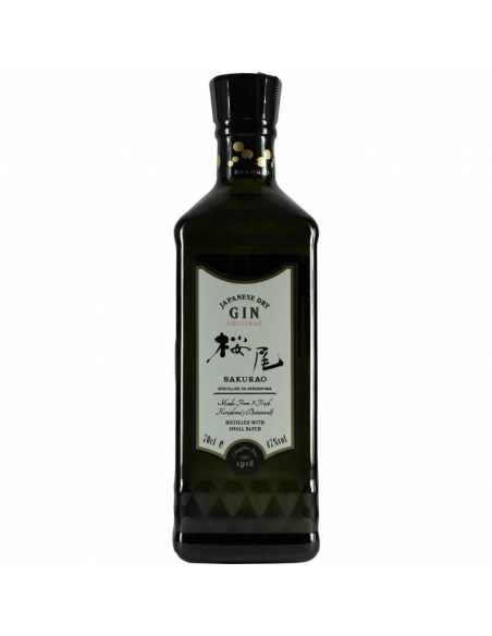 Gin Sakurao Original, 47% alc., 0.7L, Japonia