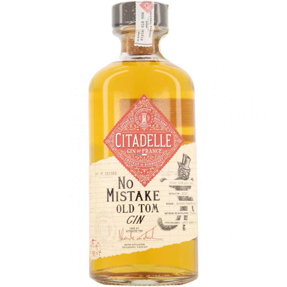 Gin Citadelle No Mistake Old Tom, 46% alc., 0.5L, Franta