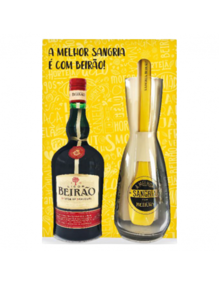 Lichior Licor Beirao + Vas Sangria + Lingura Mix Cocktail, 22% alc., 0.7L, Portugalia