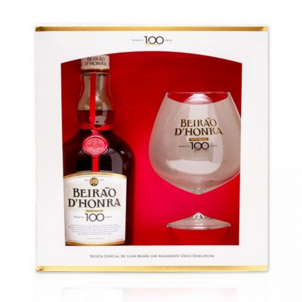 Lichior Licor Beirao d'Honra + Pahar, 30% alc., 1.75L, Portugalia