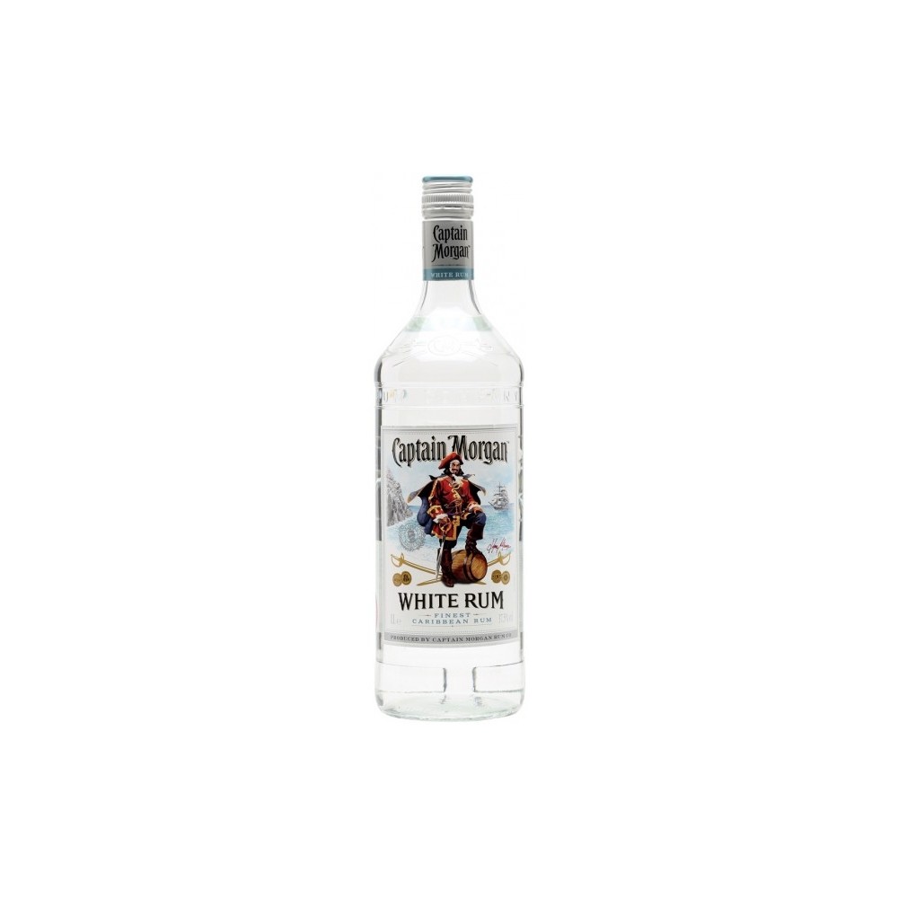 CAPTAIN MORGAN WHITE 1L 100cl / 37.5%