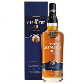 Whisky The Glenlivet 18 years, 0.7L, 40% alc., Scotland