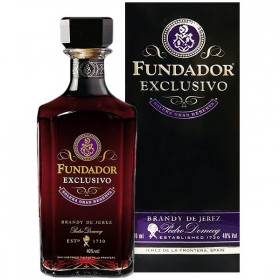 Brandy Fundador Exclusivo, 40% alc., 0.7L, Spain