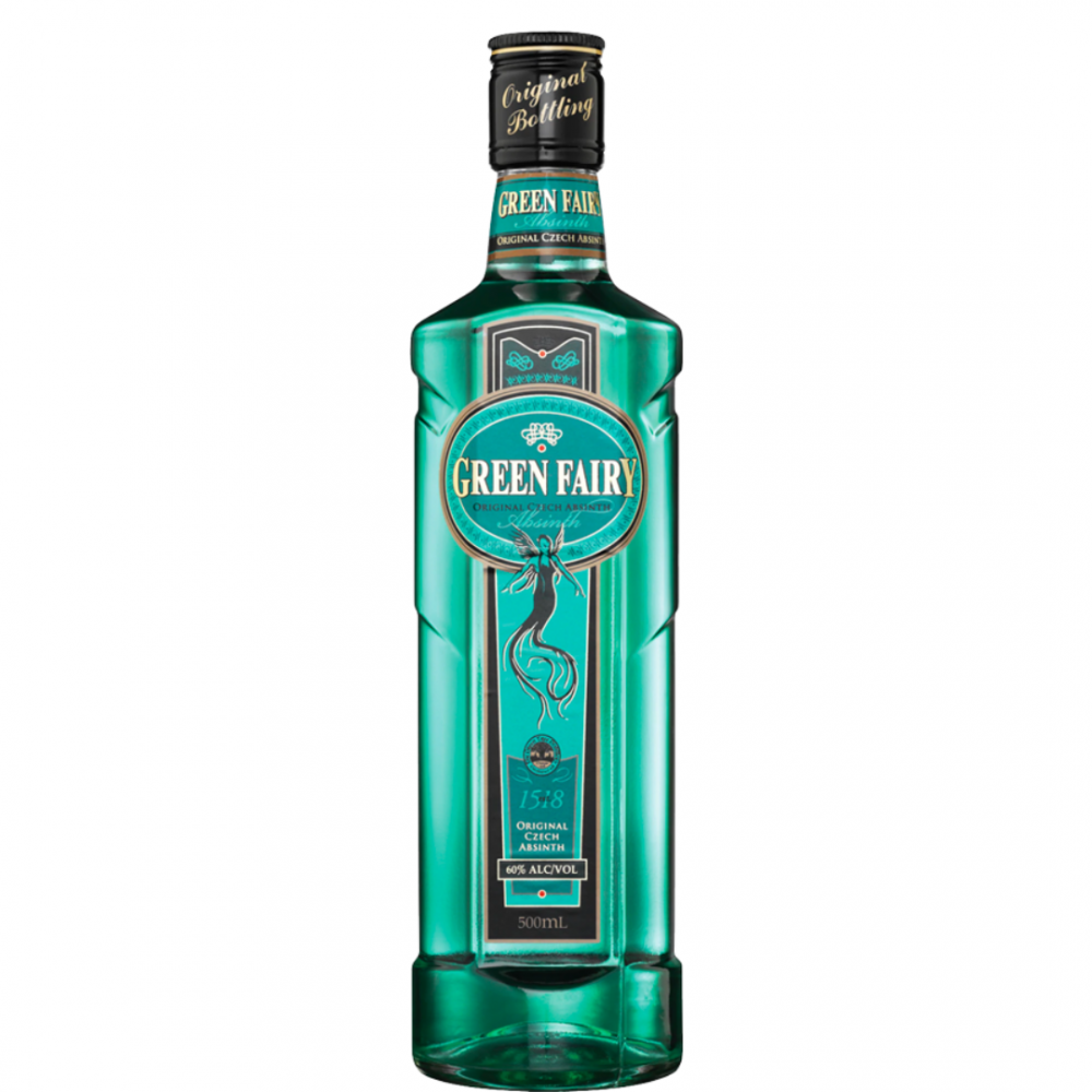 Absint Green Tree Fairy, 70% alc., 0.7L, Cehia