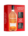 Rom negru Barcelo Gran Anejo + 2 Pahare, 37.5% alc., 0.7L, Republica Dominicana