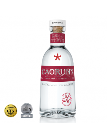 Gin Caorunn Raspberry, 41.8% alc., 0.5L, Marea Britanie