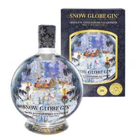 Lichior pe baza de gin Snow Globe Orange & Gingerbread + cutie, 20% alc., Marea Britanie