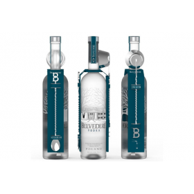 Vodca Belvedere + agitator, 0.7L, 40% alc., Polonia