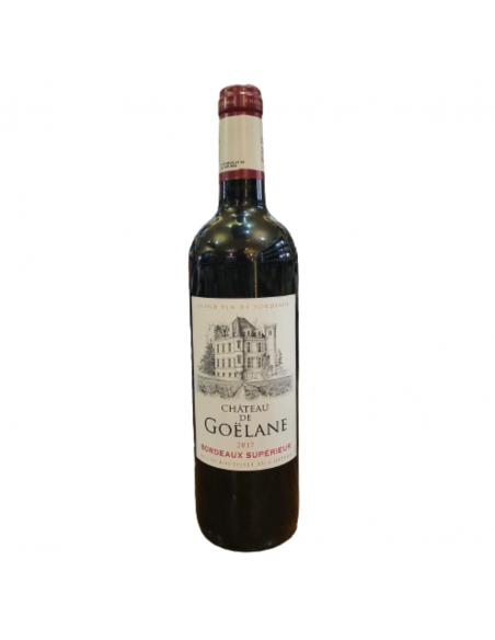 Red wine Chateau de Goelane, 14% alc., 0.75L, France