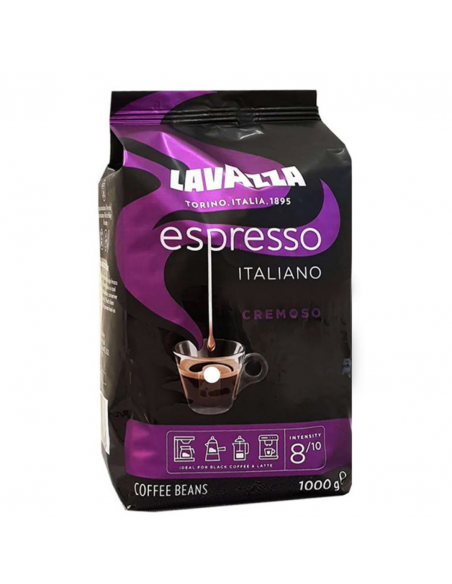 Cafea boabe Lavazza Espresso Italiano Cremoso, 1 kg