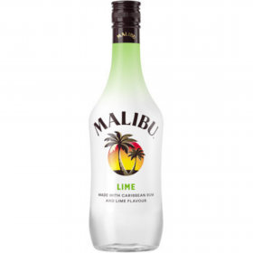 Malibu Lime Liqueur, 21% alc., 0.7L, Spain