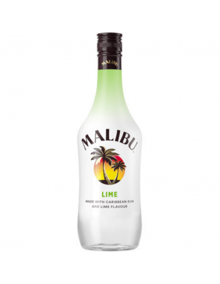 Malibu Lime Liqueur, 21% alc., 0.7L, Spain