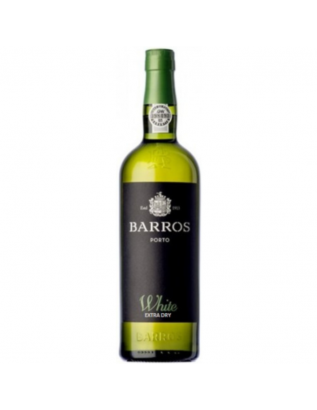 Vin porto alb sec, Barros White Extra Dry, 0.75L, 20% alc., Portugalia