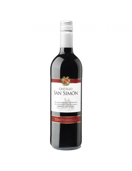 Red wine Tempryearsllo, Castillo San Simon Jumilla, 0.75L, Spain