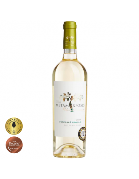 Feteasca Regala, Viile Metamorfosis DOC dry white wine, 0.75L, 13% alc., Romania