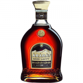 Ararat Nairi 20 Years Brandy, 40% alc., 0.7L, Armenia