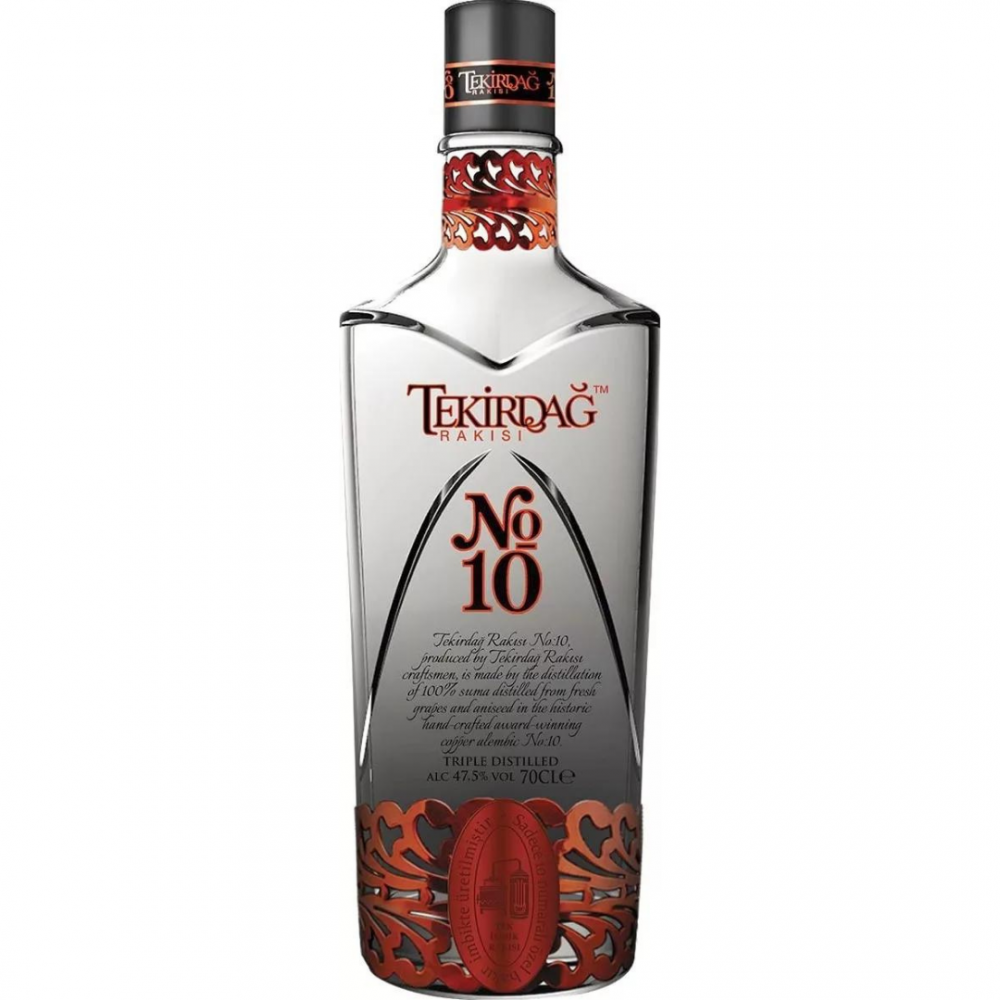 Bautura traditionala Tekirdag Rakisi No 10, 47.5% alc., 0.7L, Turcia