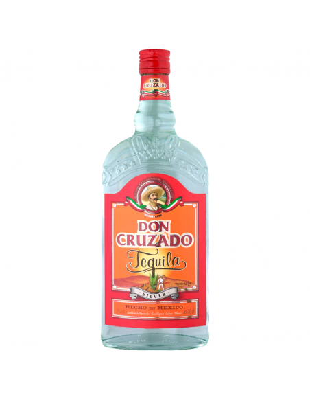 Tequila alba Don Cruzado Silver 0.7L, 38% alc., Mexic