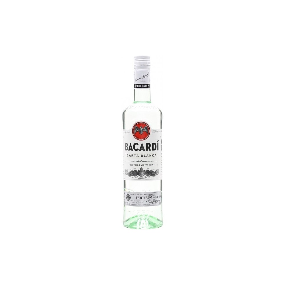 BACARDI CARTA BLANCA WHITE 0.7L