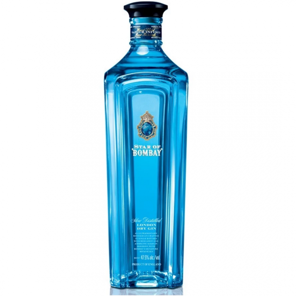 Gin Star Of Bombay 47.5% alc., 0.7L