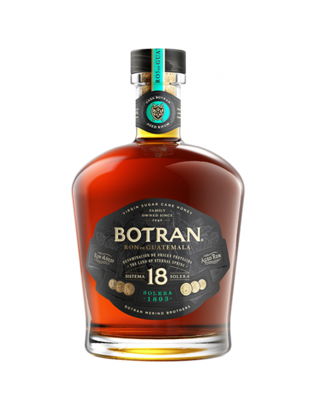 Black rum Ron Botran, 18 years, 40% alc., 0.7L, Jamaica