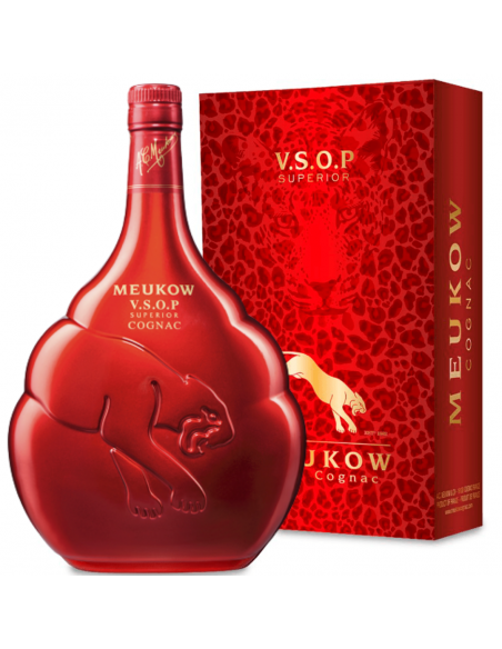 Coniac Meukow V.S.O.P Superior Red Edition, 40% alc., 0.7L, Franta