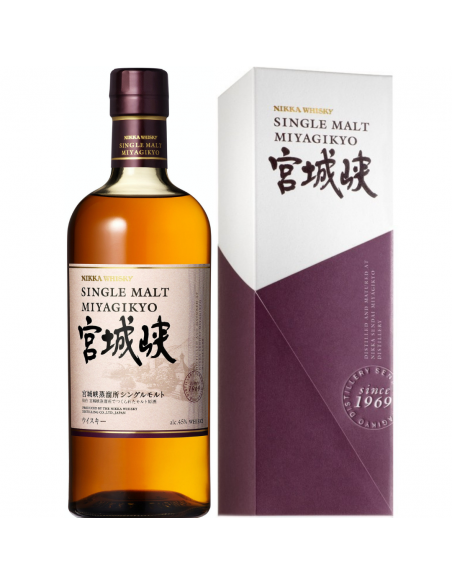 Nikka Miyagikyo Single Malt Whisky, 45% alc., 0.7L, Japan