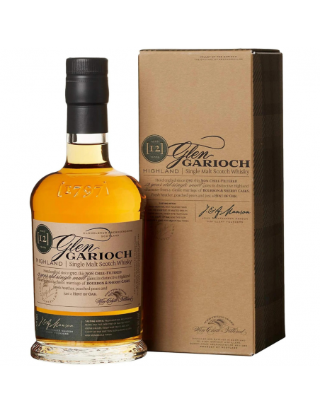 Whisky Single Malt Glen Garioch, 12 years, 48% alc., 0.7L, Scotland