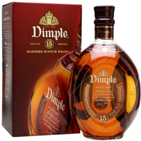 Blended Whisky Dimple, 15 years, 43% alc., 1L, Scotland