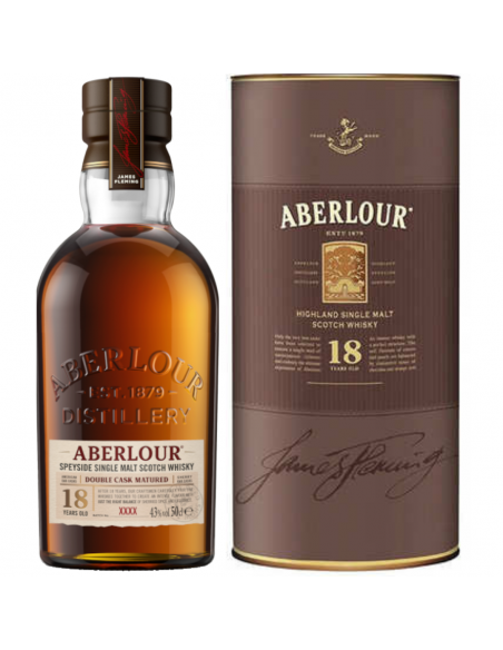 Whisky Single Malt Aberlour, 18 years, 43% alc., 0.5L, Scotland