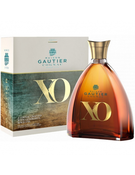 Cognac Gautier XO, 40% alc., 0.7L, Franta