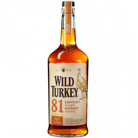 Whisky Bourbon Wild Turkey 81 Proof, 40.5% alc., 0.7L, USA