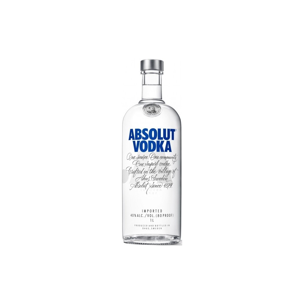 Vodca Absolut, 1L, 40% alc., Suedia