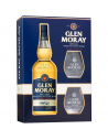 Single Malt Scotch Whisky Glen Moray Elgin Classic + 2 Glasses, 0.7L, 40% alc., Scotland