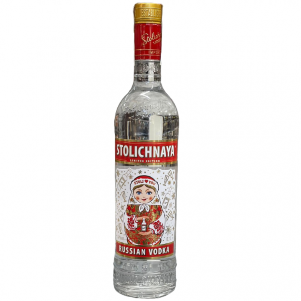 Vodca StoLichnaya Stoli Love You Limited Edition, 0.7L, 40% alc., Rusia