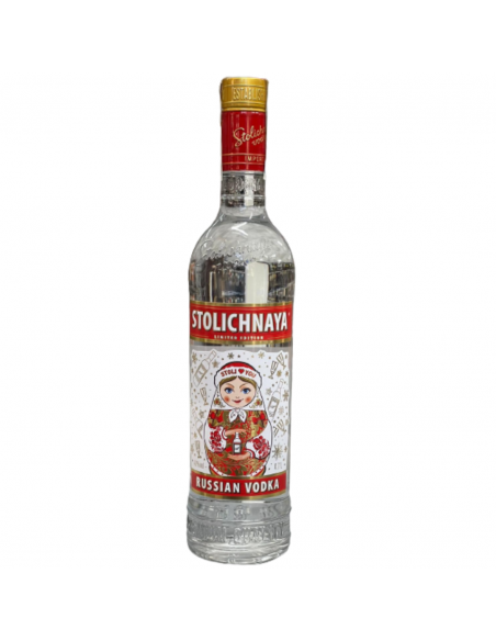 Vodca StoLichnaya Stoli Love You Limited Edition, 0.7L, 40% alc., Rusia