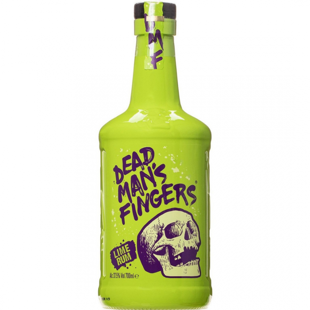 Rom Dead Man's Fingers Lime, 37.5% alc., 0.7L, Anglia