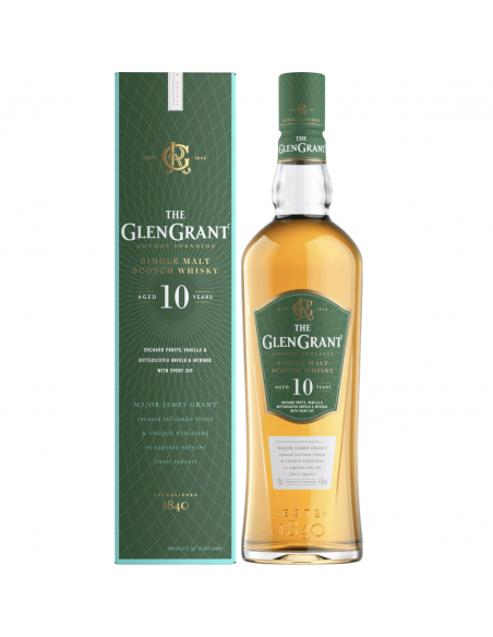 Whisky Glen Grant 10 Years, 0.7L, 40% alc., Scotia