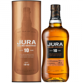 Whisky Isle of Jura 10 Years, 0.7L, 40% alc., Scotia